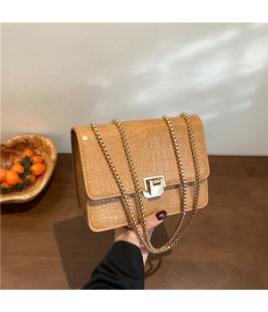 2024 New Design High Quality PU Leather Chain Shoulder Bag Women Fashion Crossbody Bag Handbag