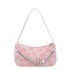 Women's New Style Printed Design Shoulder Handbag with Cute Hardware Decoration