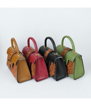 2024 Women Hand Bags Designer Purses And Handbags Fashion Large Canvas Set Luxury Hand Tooled Leather Flap School Bags